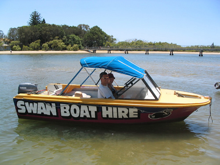 Swan Boat Hire - Accommodation Gold Coast